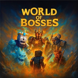 Jupiteros95's World of Bosses logo