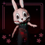 Creepy Rabbit Costume M logo