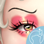 queen of hearts eyebrows logo