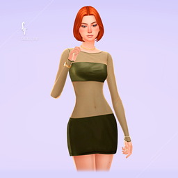 Woman Dress - Vicky - Version 1 project image
