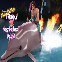 Friendly Neighborhood Dolphin | Russian translation logo