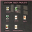 icemunmun CUSTOM SEED PACKETS / translation spanish by Monisims logo