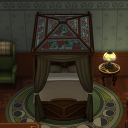 Spellcaster's Bedroom in earthy Tones logo