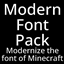 Modern Font Pack logo