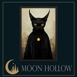 Goth Animals Collection # 1 - MoonHollow logo