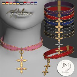 Jomsims Nikina choker logo