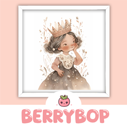 Kids Wall Art Collection  # 4 - BerryBop logo