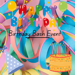 Birthday Bash Event logo