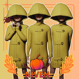 Spooktober Collection - Mysterious Kid in a Raincoat F logo