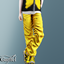 Child - K-pop inspired ruched pants with stage energy logo