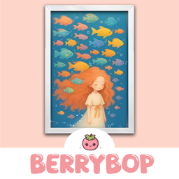 Kids Wall Art Collection # 6 - BerryBop logo