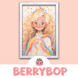 Kawaii Kids Wall Art Collection # 5 - BerryBop logo