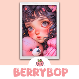 Kawaii Kids Wall Art Collection # 6 - BerryBop logo