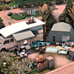 Family Camper + Tent logo