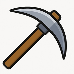 Auto Smelt Pickaxe logo