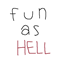 Fun As Hell logo