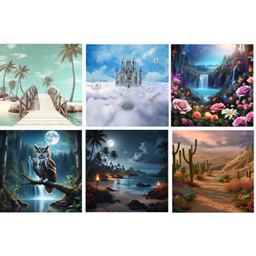 Scene Painting More design logo