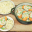 Creamy Spinach Chicken with Garlic Mashed Potatoes logo