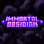 Immortal Obsidian logo