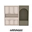entrance cabinet set logo