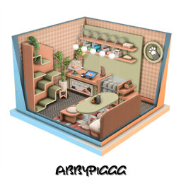 Matcha Flavoured Cat Cafe Shop logo