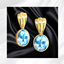 Vintage Aquamarine Earrings logo