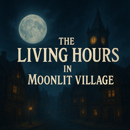 The Living Hours in Moonlit Village logo