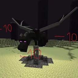 wither and dragon simple damage cap logo