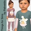 Toddler Ballerina Mouse Knitted Tee logo