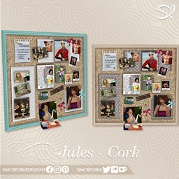 Jules Cork board decor