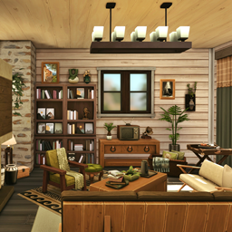 Cozy Rustic 1 - Living Room logo