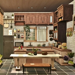 Cozy Rustic 1 - Kitchen logo