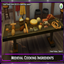 Medieval Cooking Ingredients - Functional por SrslySims / Translated to Spanish by dokimtz logo