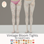 Vintage Bloom Tights logo