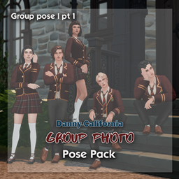 Group pose 01 | Pose Pack [DannyCalifornia] project image
