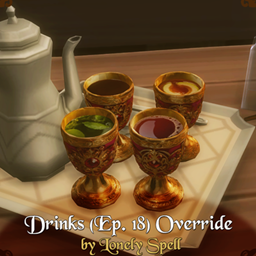 🍷Medieval drinks override (EP18 Businesses & Hobbies)🍷 logo