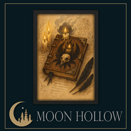 The Alchemist's Garden # 3 - MoonHollow logo
