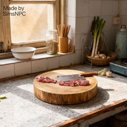 Vintage Wooden Cooking Anvil logo