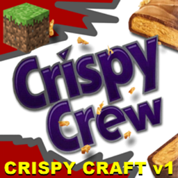 The CrispyCraft Pack logo
