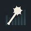 Mine and Slash Damage Tracker logo