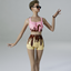 Bikini with Neopolitan Ice Cream Print logo