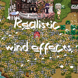 Realistic condition of Wind Effects logo