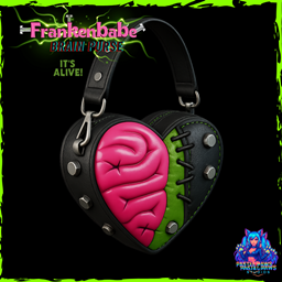 Frankenbabe Brain Purse logo
