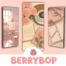 Whispered Worlds Wall Art - BerryBop logo