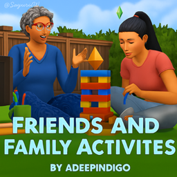 Friends & Family Activities by A.Deep.Indigo - Tradução PTBR