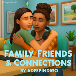 Family & Friends Connections by ADeepIndigo - Tradução PTBR logo