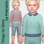 Toddler Aqua and Peach Blouse logo
