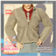 Old Money Undershirt Unzipped Pullover Jacket logo