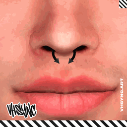 [VHSync] Spiked Septum Piercing