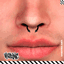 [VHSync] Spiked Septum Piercing logo